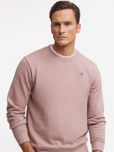 SUDADERA BASICA ROSA