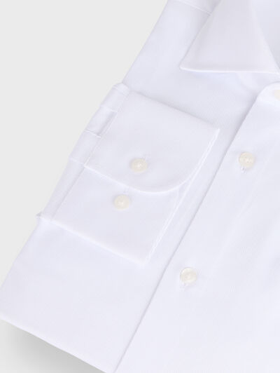 CAMISA ROMA DIAGONAL BLANCO