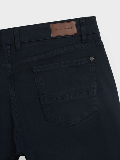 PANTALON MICRO 5PKT AZUL MARINO