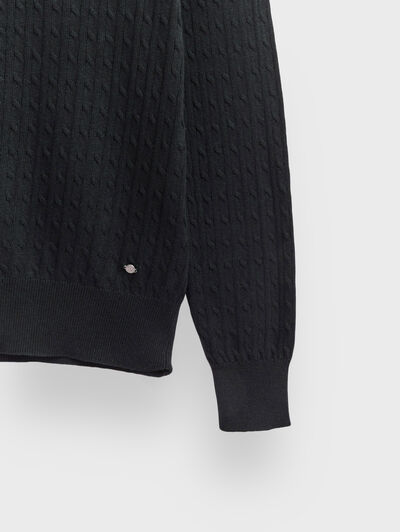 JERSEY BRAIDED AZUL MARINO