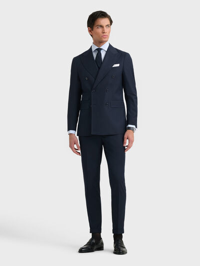 AMERICANA TWILL CRUZADO AZUL MARINO