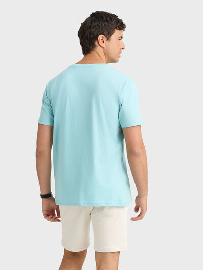 CAMISETA TRENDY TURQUESA