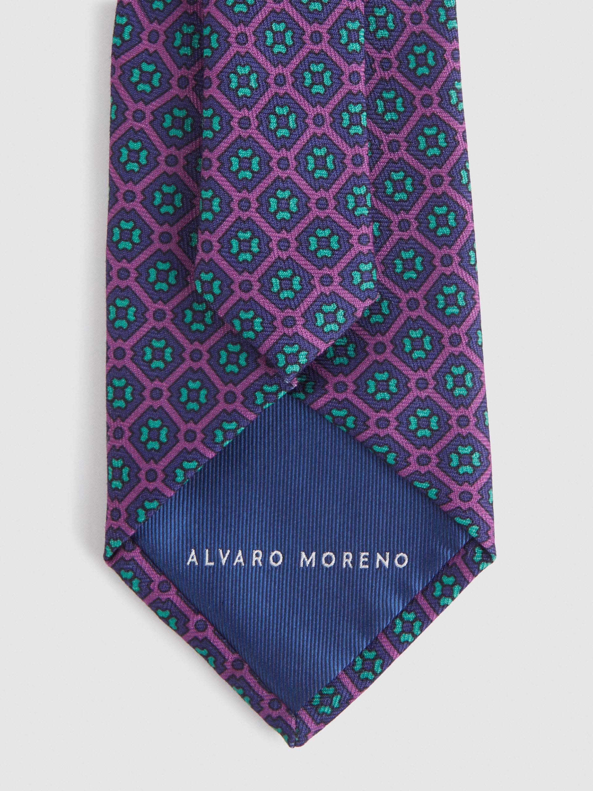 CORBATA PRINTED VIOLETA