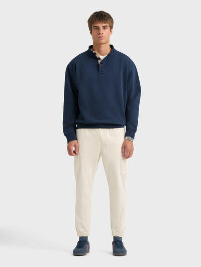 SUDADERA LORENTE AZUL MARINO