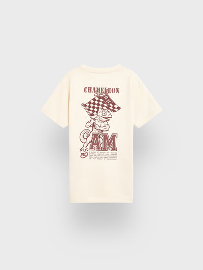 CAMISETA CHAMELEON KIDS BEIGE