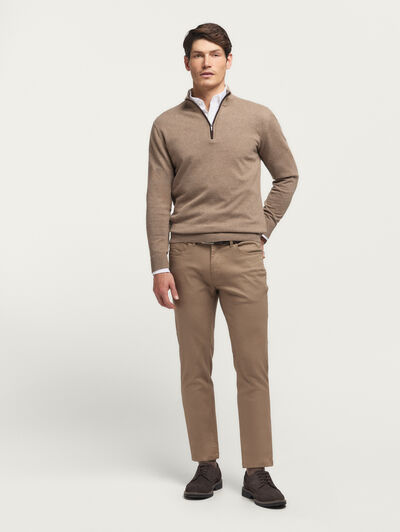 PANTALON 5 POCKETS CAMEL