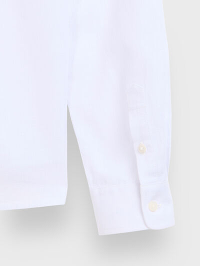 POLERA LINO MAO KIDS BLANCO