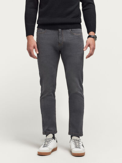 PANTALON DENIM STARK GRIS