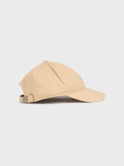 GORRA LOGO BEIGE