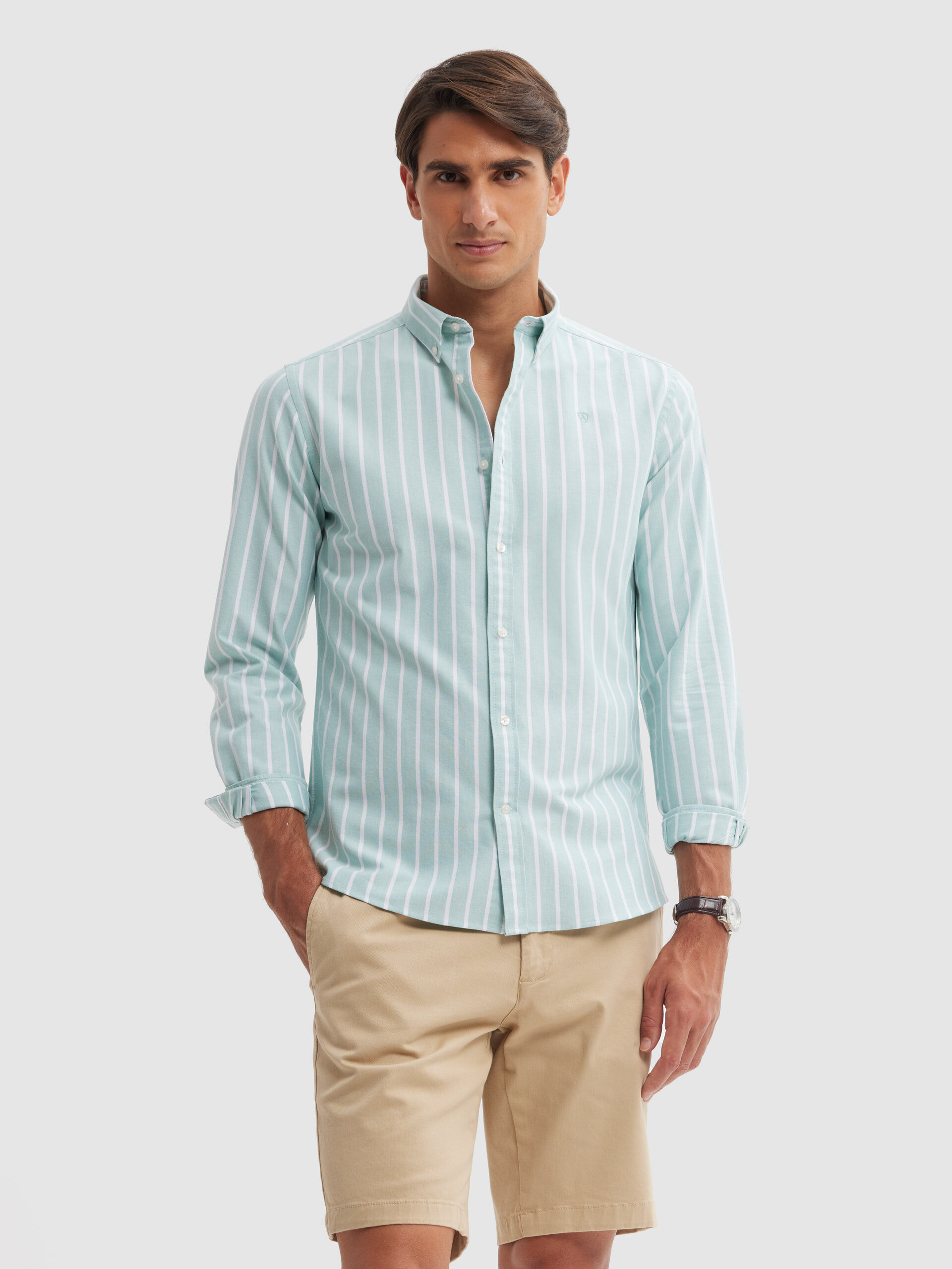CAMISA OXFORD CLASSIC VERDE