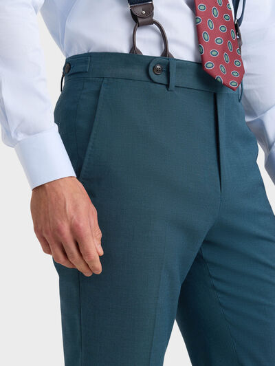 PANTALON CAPO MICROPUNTO AZUL