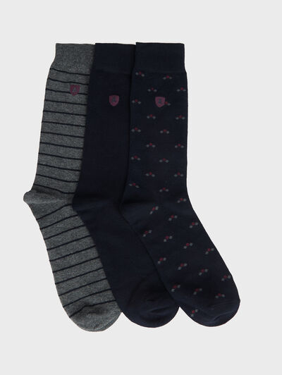 CALCETINES FANTASIA AZUL MARINO