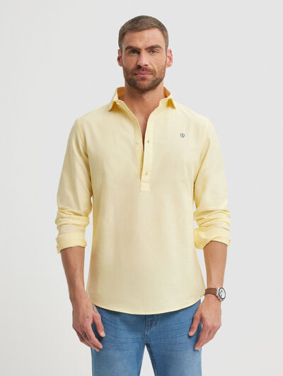 POLERA PIN POINT AMARILLO