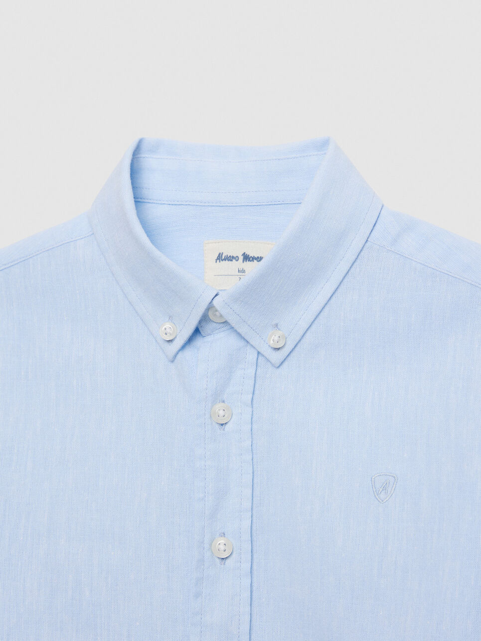CAMISA LINO C. BOTON KIDS