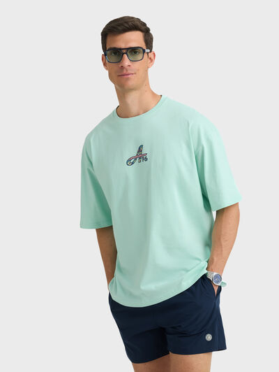 CAMISETA MASAI VERDE AGUA