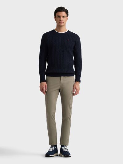 JERSEY OLD MONEY AZUL MARINO