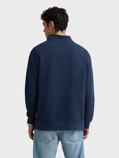 SUDADERA MICHIGAN AZUL MARINO