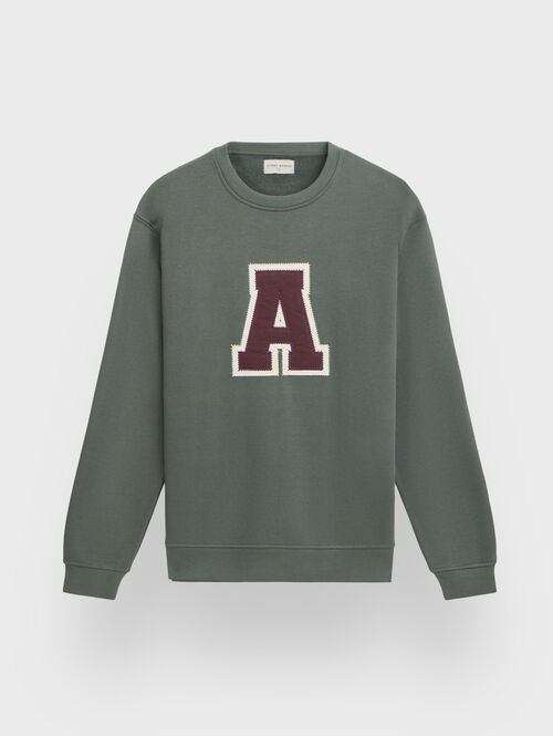SUDADERA LOGO VERDE