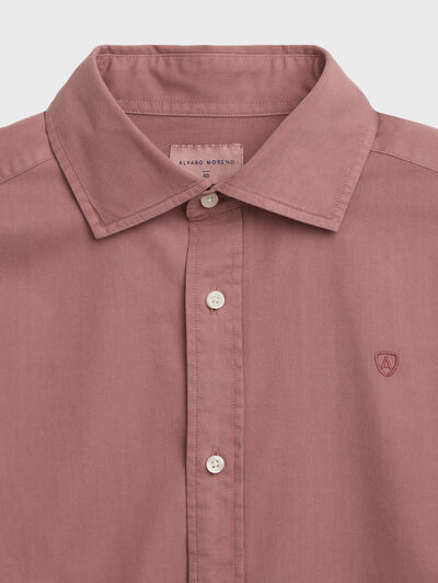 CAMISA POPELIN ROSA