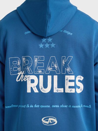 SUDADERA BREAK AZUL