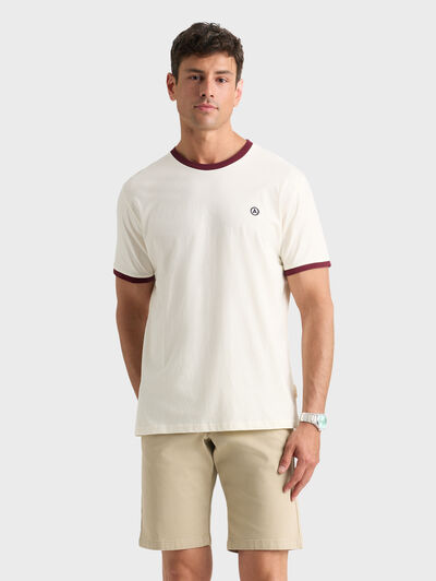 CAMISETA TRIM CRUDO