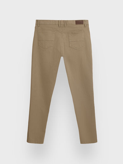PANTALON 5 POCKETS CAMEL