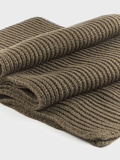 BUFANDA PUNTO KIDS VERDE