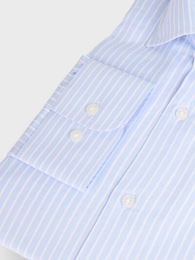 CAMISA MISTER STRIPES CELESTE