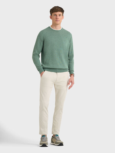 JERSEY ROUND NECK VERDE