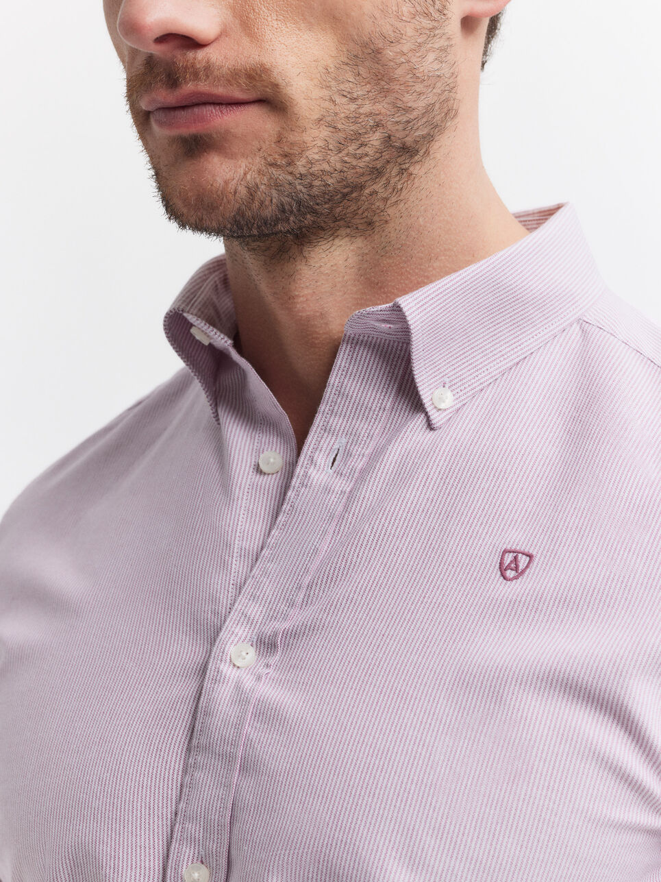 CAMISA OXFORD MIL RAYAS