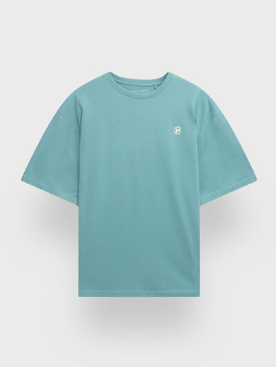 CAMISETA CASUAL AZUL