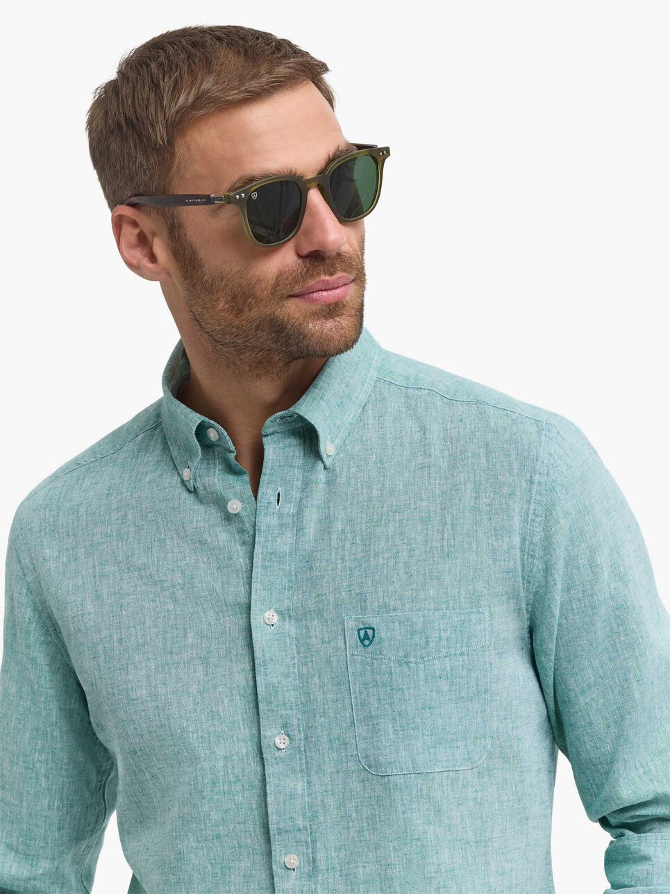 CAMISA LINO BOLSILLO