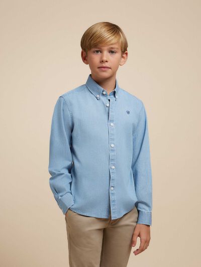 CAMISA DENIM KIDS CELESTE