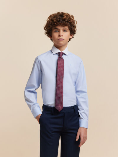 CAMISA MIL RAYAS C.BCO KIDS