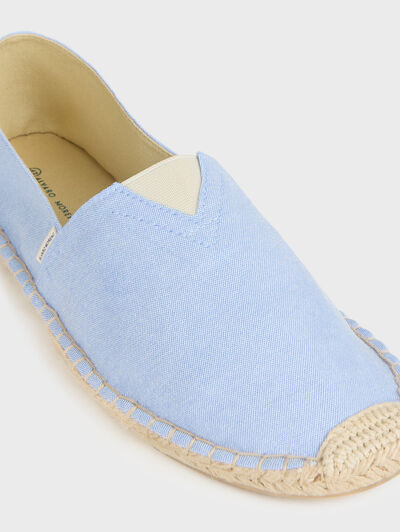 ESPADRILLES OXFORD CELESTE