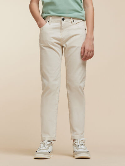 PANTALON 5 BOLSILLOS KIDS CRUDO