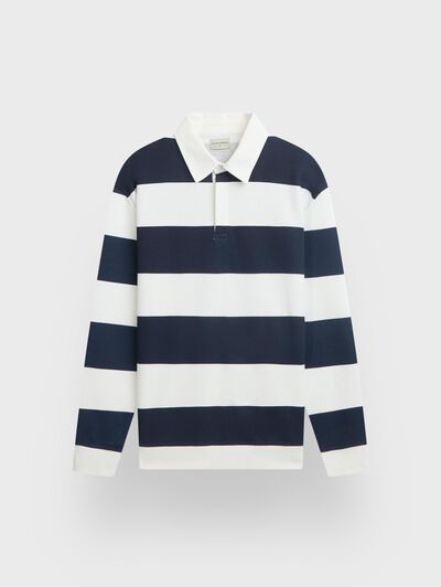 SUDADERA POLO BLANCO