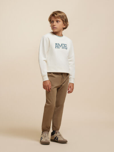 SUDADERA OFFICIAL KIDS CRUDO