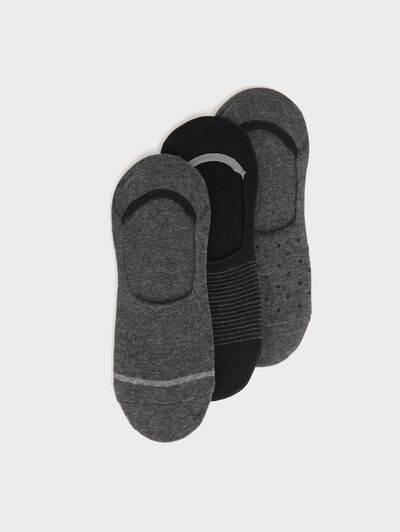CALCETINES INVISIBLES GRIS