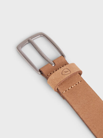 CINTURON LOGO KIDS CAMEL