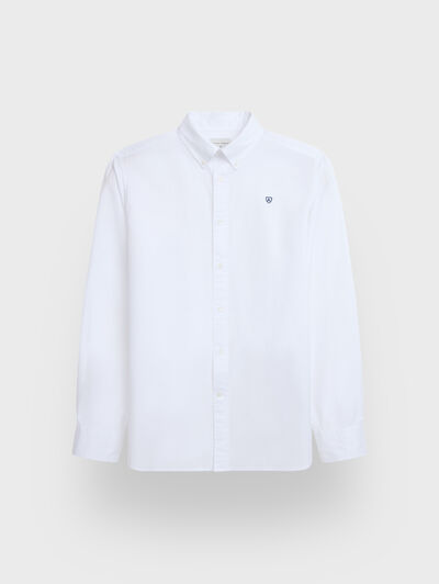 CAMISA POPELIN DYE BLANCO
