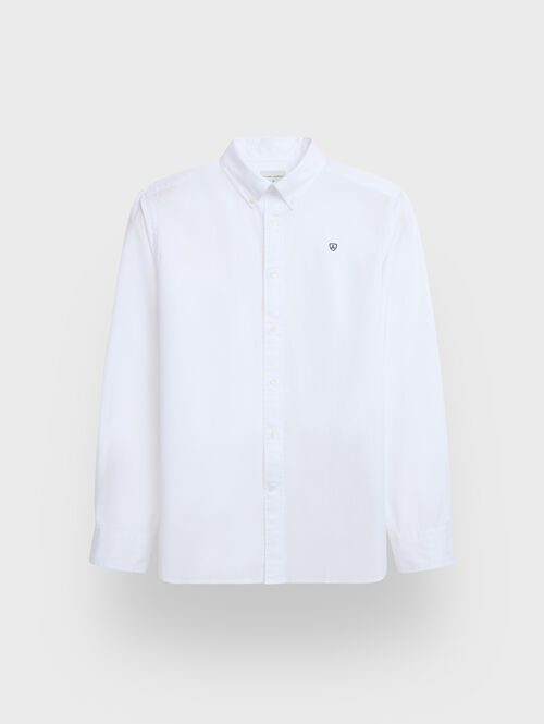 CAMISA POPELIN DYE BLANCO