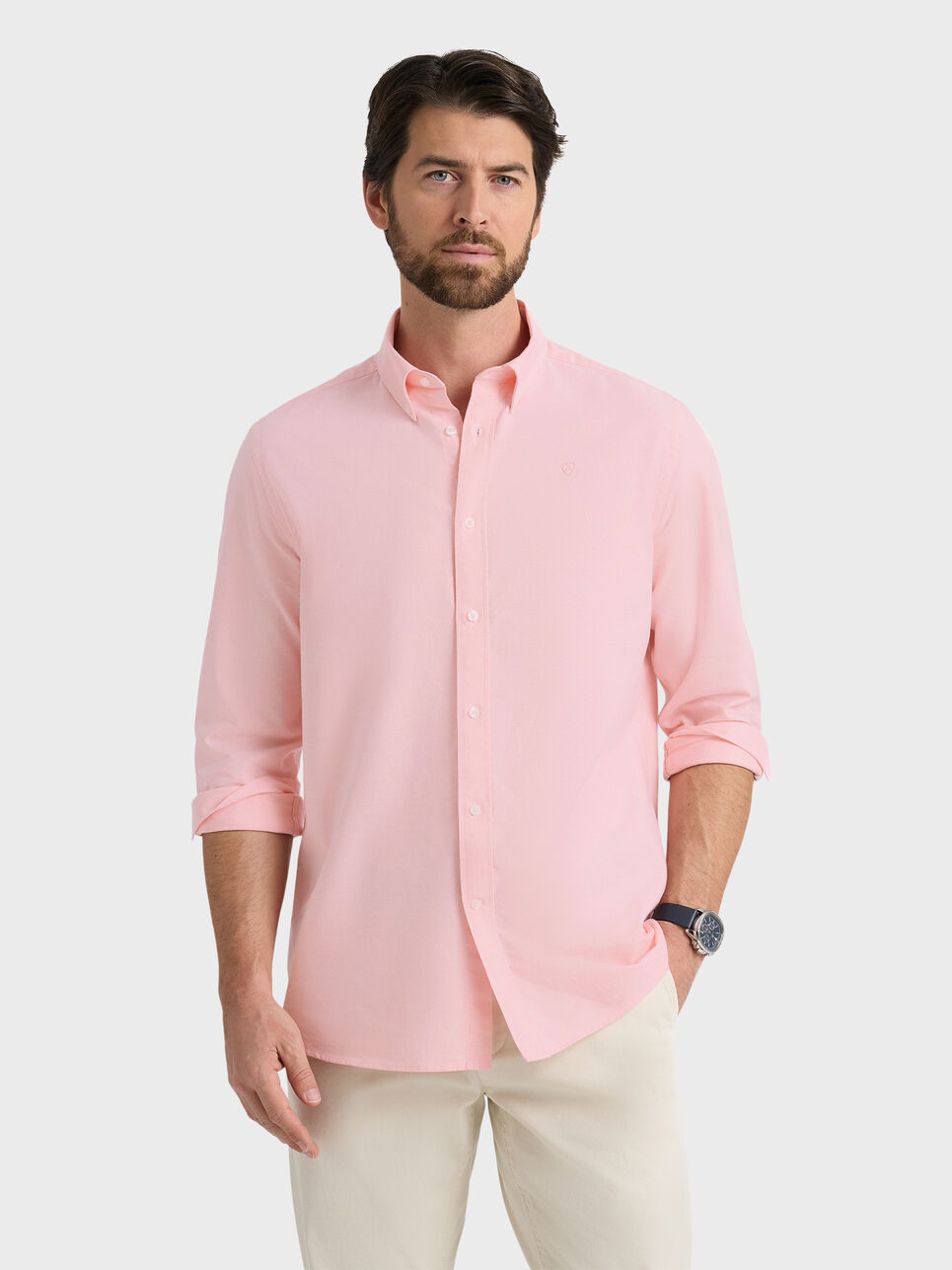 CAMISA OXFORD SOLID