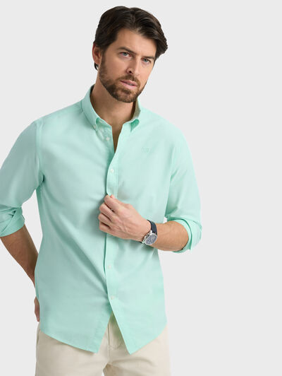 CAMISA OXFORD SOLID VERDE