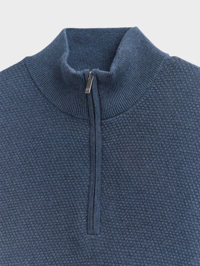 JERSEY CREMALLERA AZUL