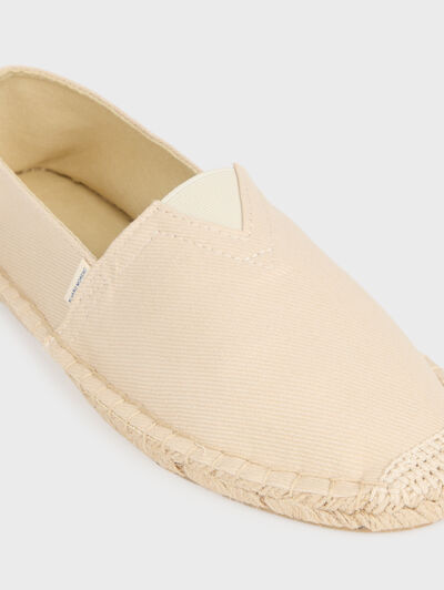 ESPADRILLES DIAGONAL BEIGE