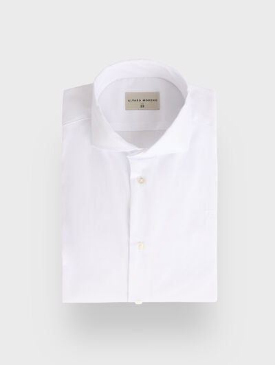 CAMISA POPELIN COMFORT BLANCO