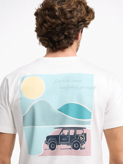 CAMISETA LOST BLANCO