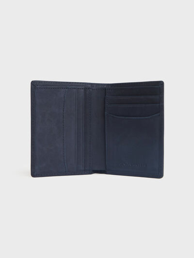 CARTERA ETNICA AZUL MARINO