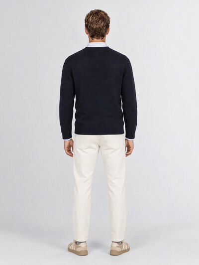 CARDIGAN MULLER AZUL MARINO